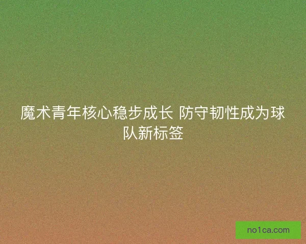 魔术青年核心稳步成长 防守韧性成为球队新标签